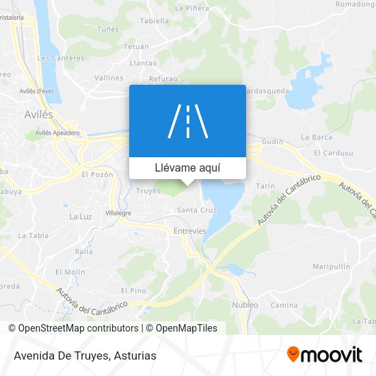 Mapa Avenida De Truyes