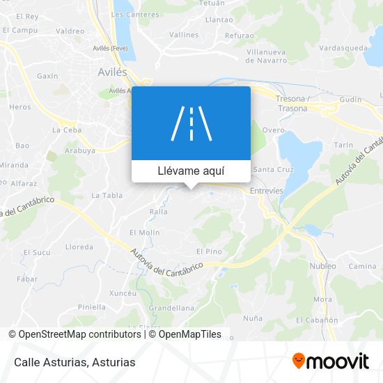 Mapa Calle Asturias