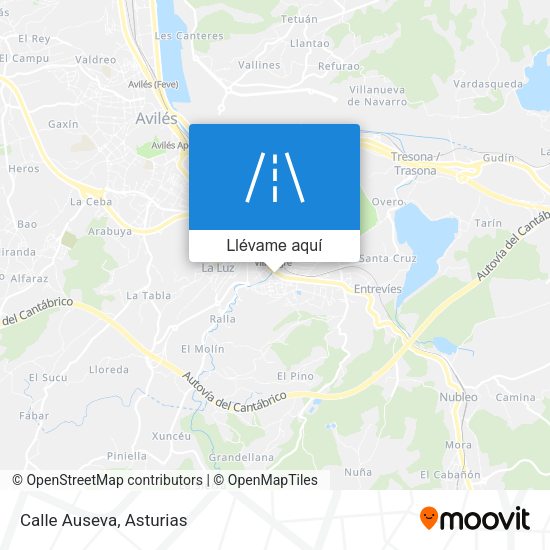 Mapa Calle Auseva