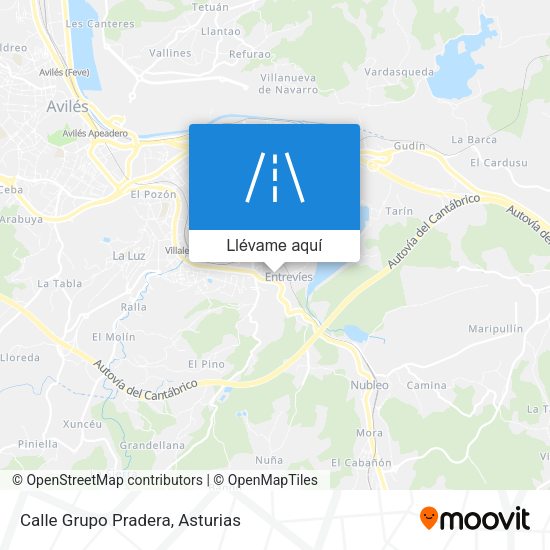 Mapa Calle Grupo Pradera