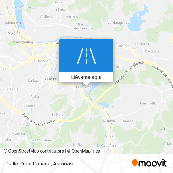 Mapa Calle Pepe Galiana