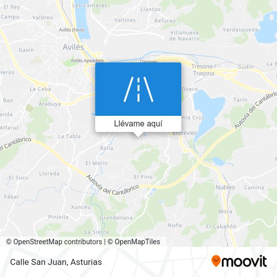 Mapa Calle San Juan