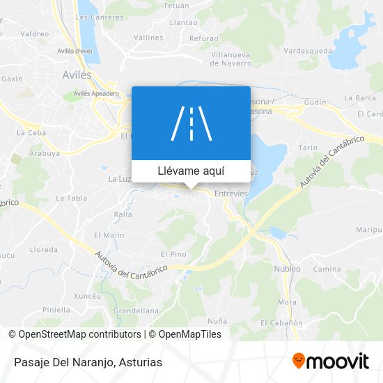 Mapa Pasaje Del Naranjo