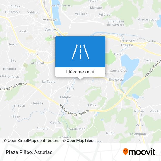 Mapa Plaza Piñeo