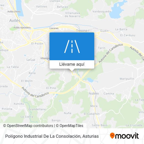 Mapa Polígono Industrial De La Consolación