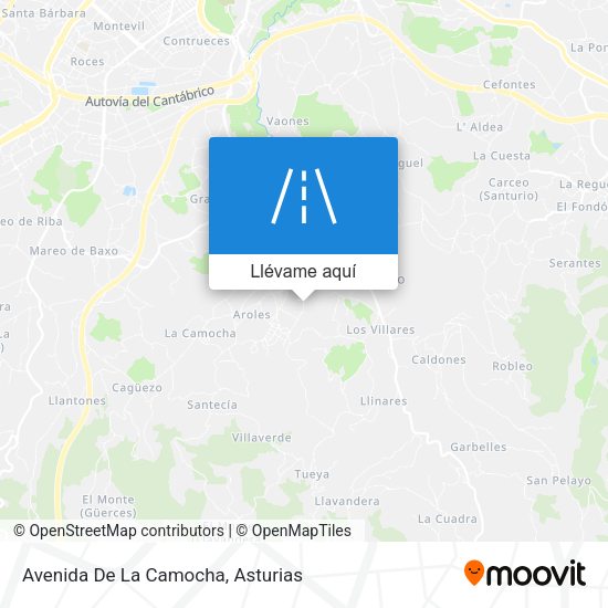 Mapa Avenida De La Camocha