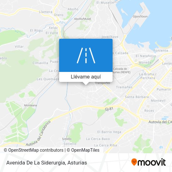 Mapa Avenida De La Siderurgia