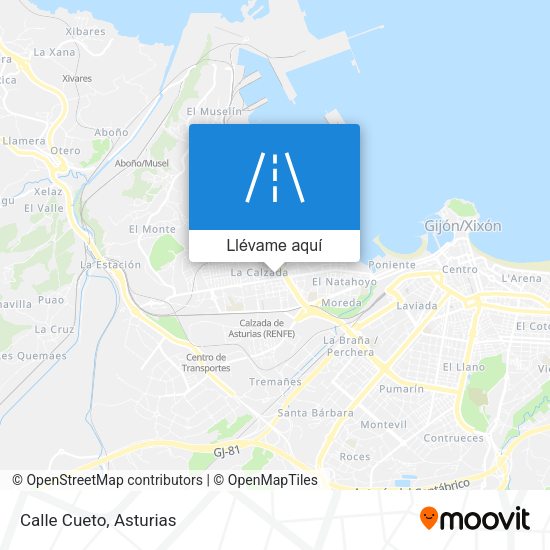 Mapa Calle Cueto