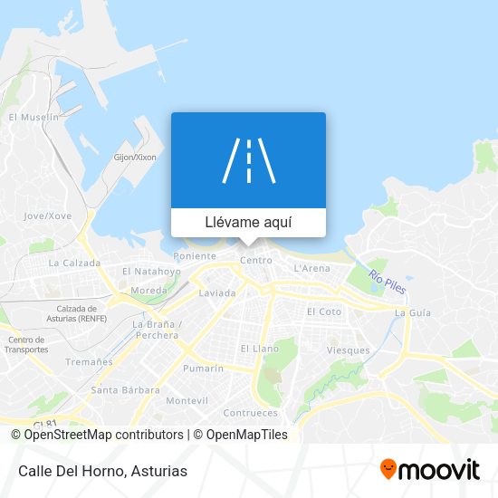 Mapa Calle Del Horno
