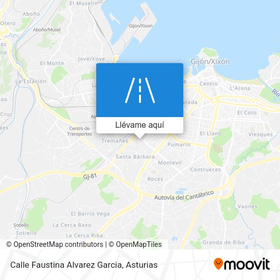 Mapa Calle Faustina Alvarez Garcia