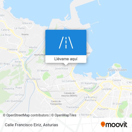Mapa Calle Francisco Eiriz