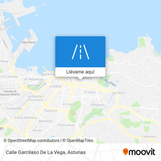 Mapa Calle Garcilaso De La Vega