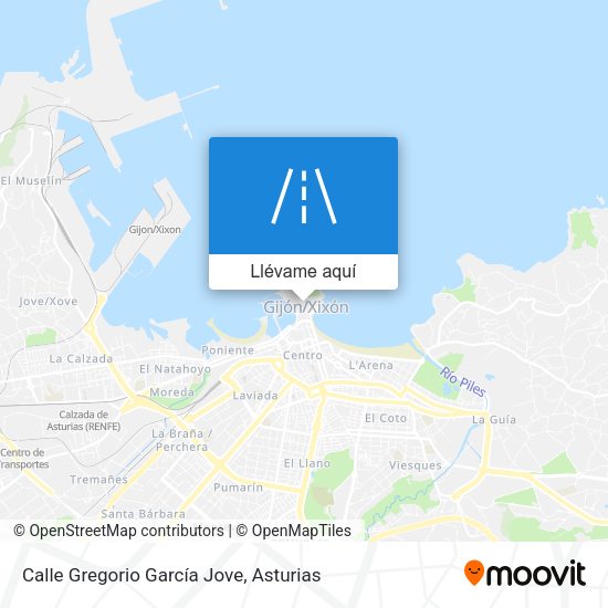 Mapa Calle Gregorio García Jove