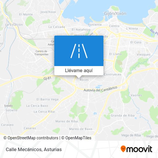 Mapa Calle Mecánicos