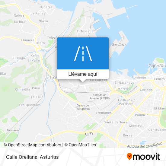 Mapa Calle Orellana