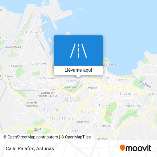 Mapa Calle Palafox