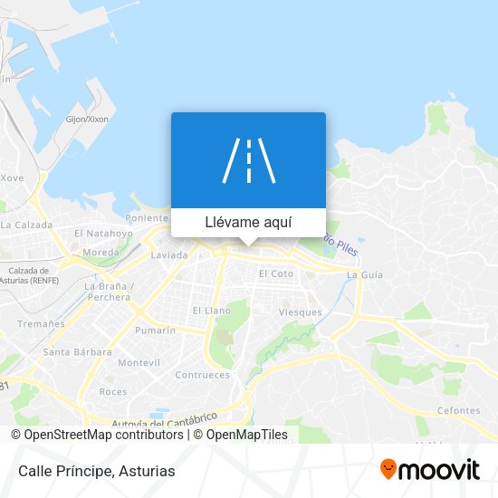 Mapa Calle Príncipe