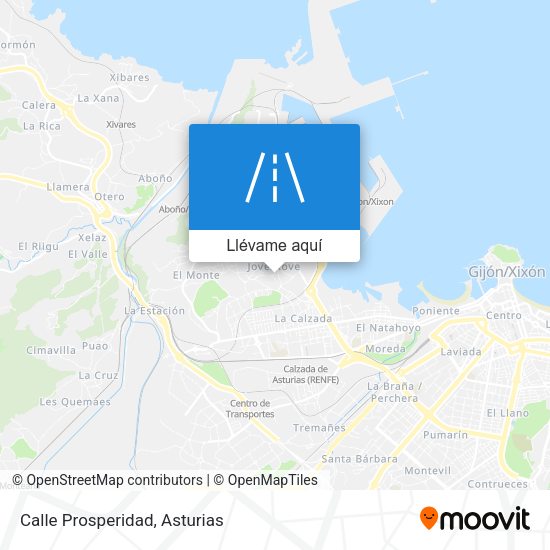 Mapa Calle Prosperidad