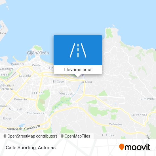 Mapa Calle Sporting
