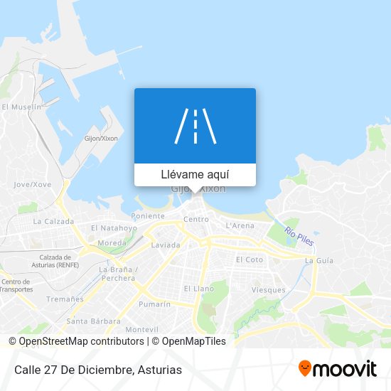 Mapa Calle 27 De Diciembre