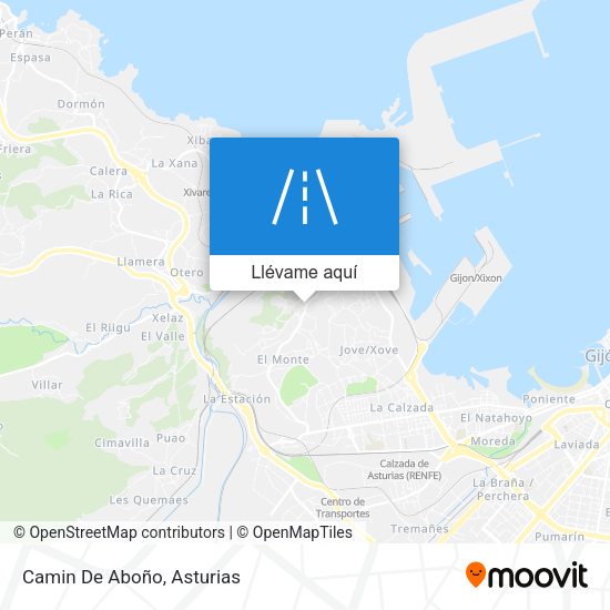 Mapa Camin De Aboño