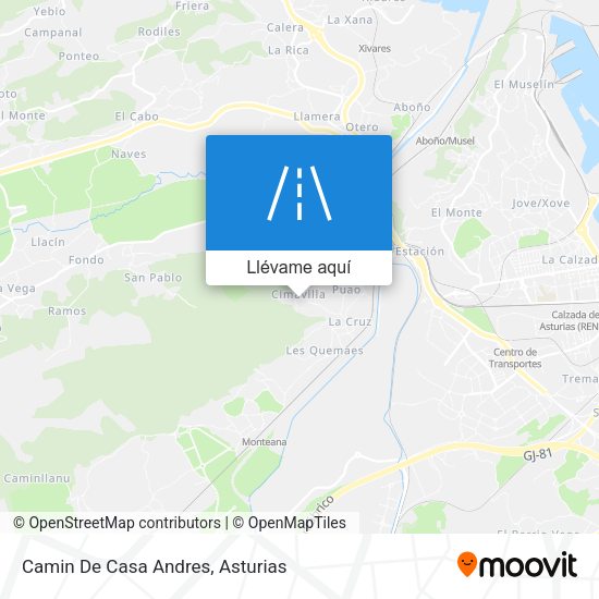 Mapa Camin De Casa Andres