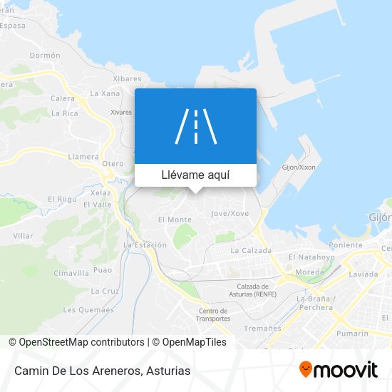 Mapa Camin De Los Areneros
