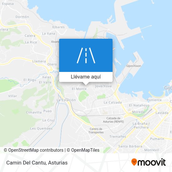 Mapa Camin Del Cantu