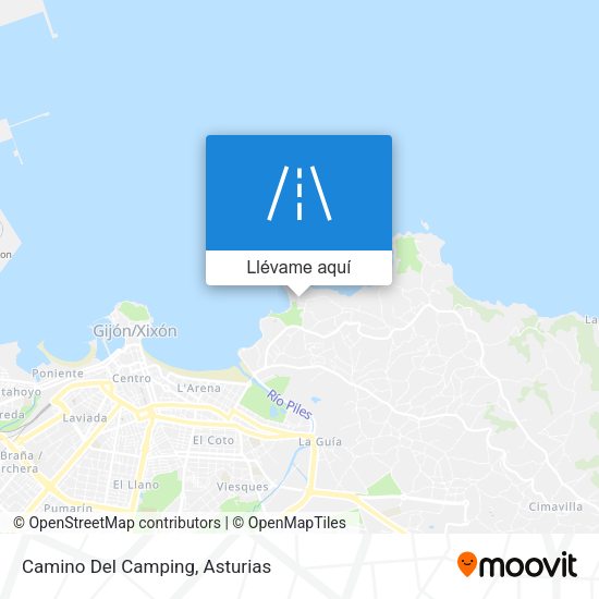 Mapa Camino Del Camping