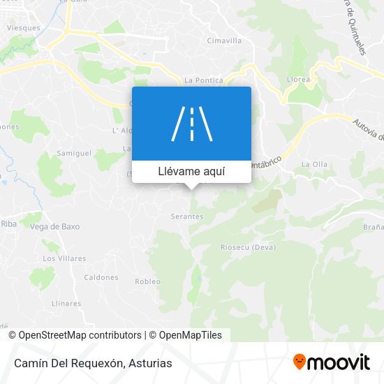 Mapa Camín Del Requexón