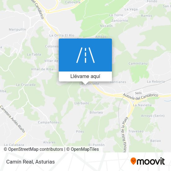 Mapa Camín Real