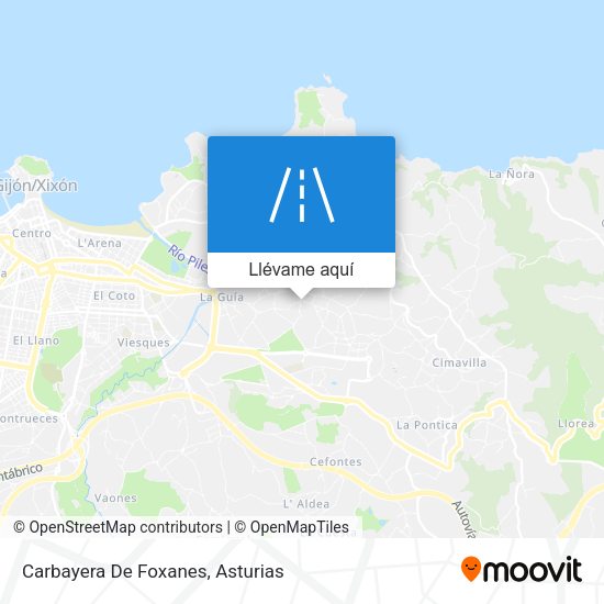 Mapa Carbayera De Foxanes