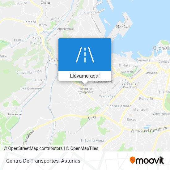Mapa Centro De Transportes
