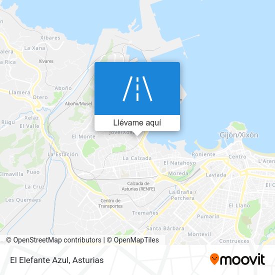 Mapa El Elefante Azul