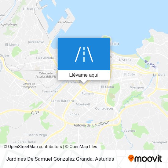 Mapa Jardines De Samuel Gonzalez Granda