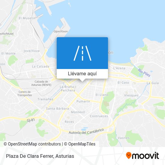 Mapa Plaza De Clara Ferrer