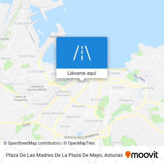Mapa Plaza De Las Madres De La Plaza De Mayo