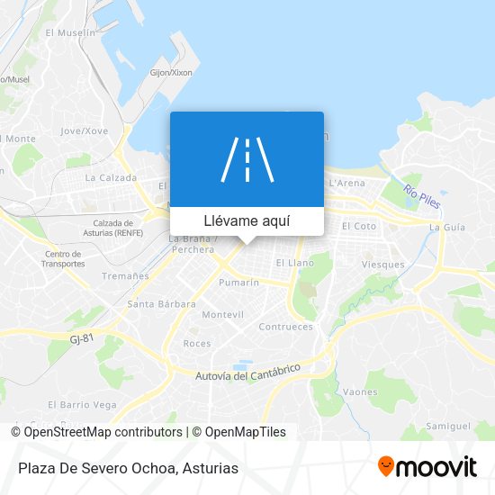 Mapa Plaza De Severo Ochoa