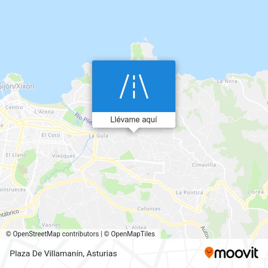 Mapa Plaza De Villamanín