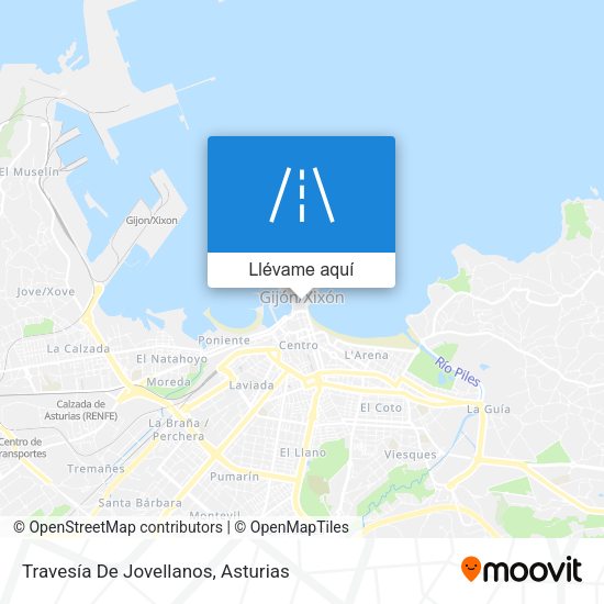 Mapa Travesía De Jovellanos