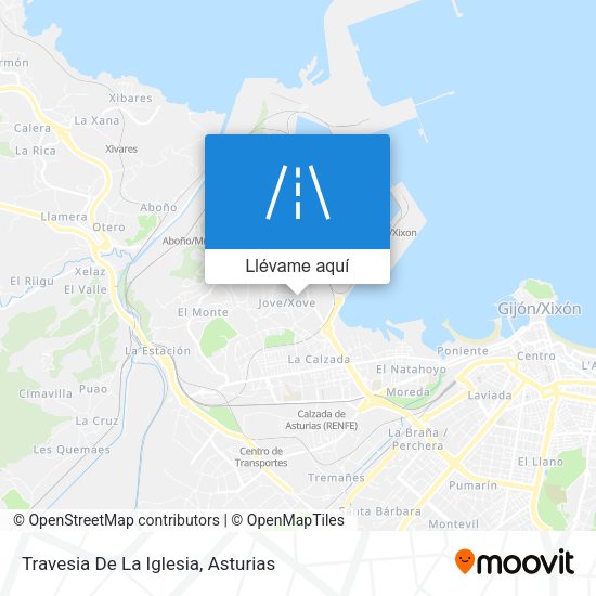 Mapa Travesia De La Iglesia