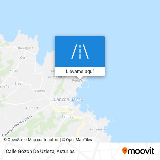 Mapa Calle Gozon De Uzieza