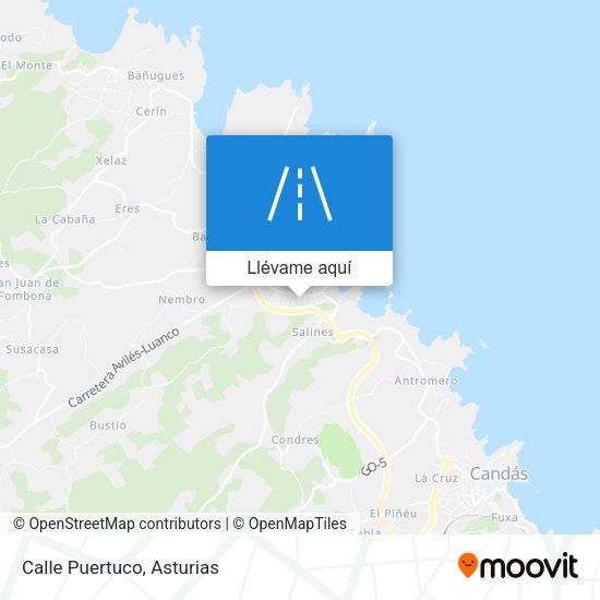 Mapa Calle Puertuco