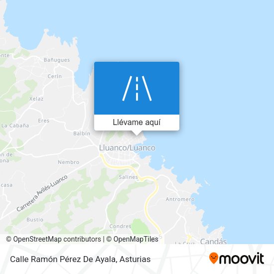 Mapa Calle Ramón Pérez De Ayala
