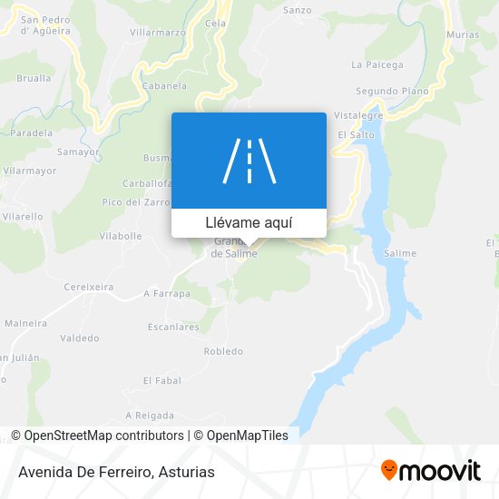 Mapa Avenida De Ferreiro