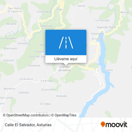 Mapa Calle El Salvador