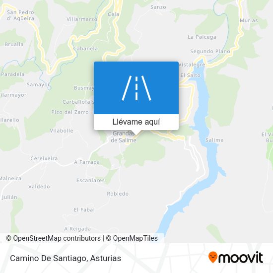 Mapa Camino De Santiago