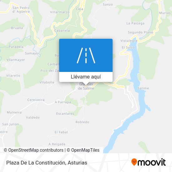 Mapa Plaza De La Constitución