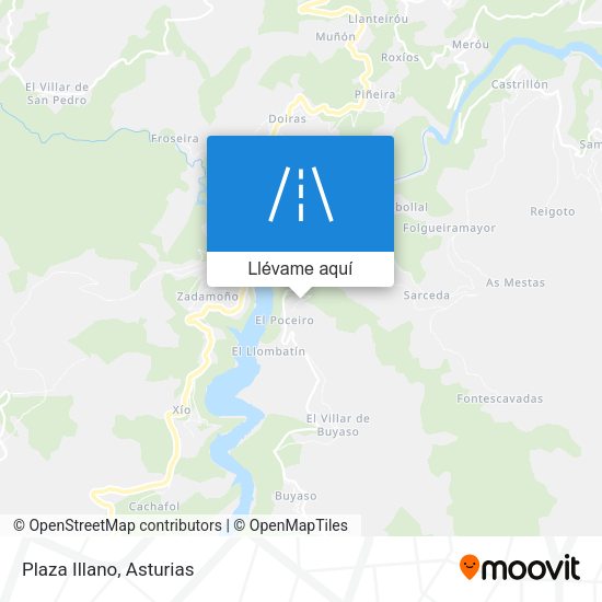 Mapa Plaza Illano