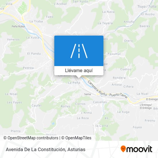 Mapa Avenida De La Constitución